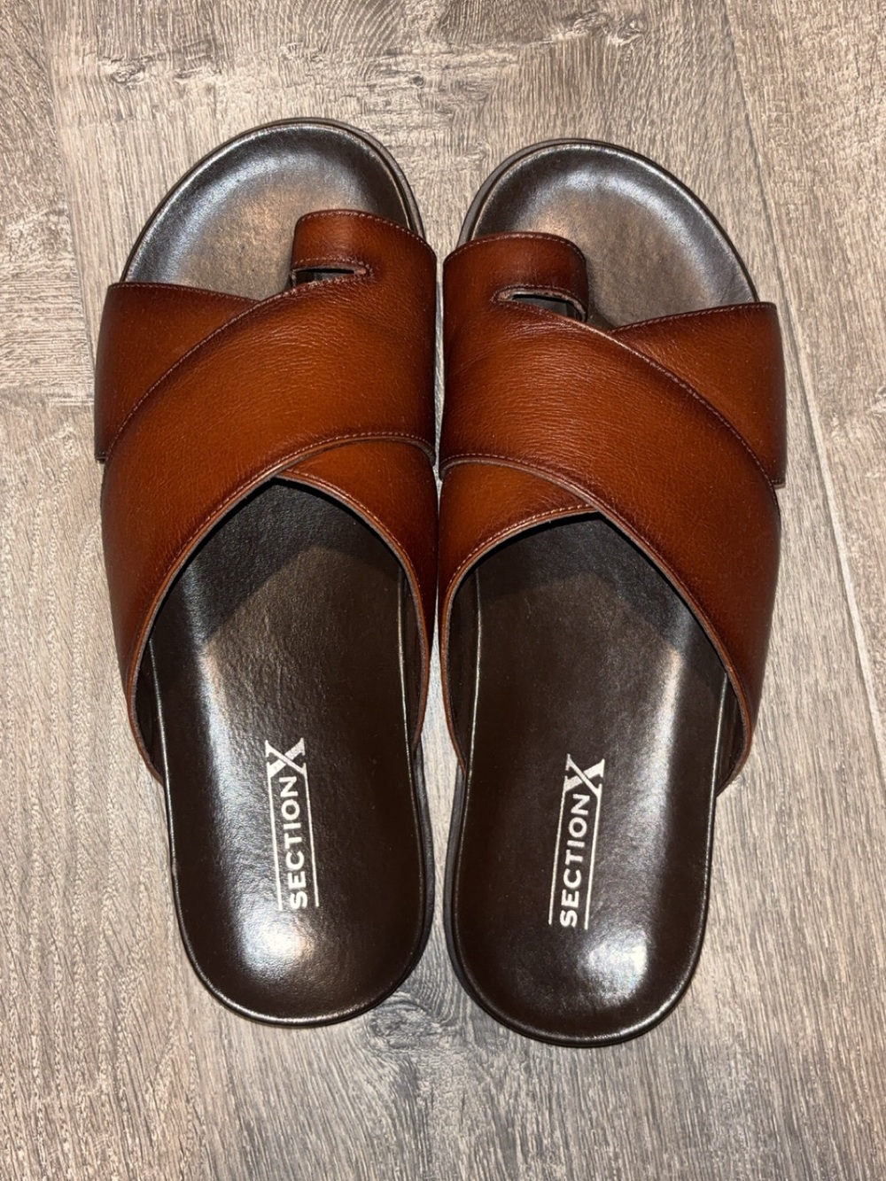 Section X Men’s Santiago Crossband Sandals